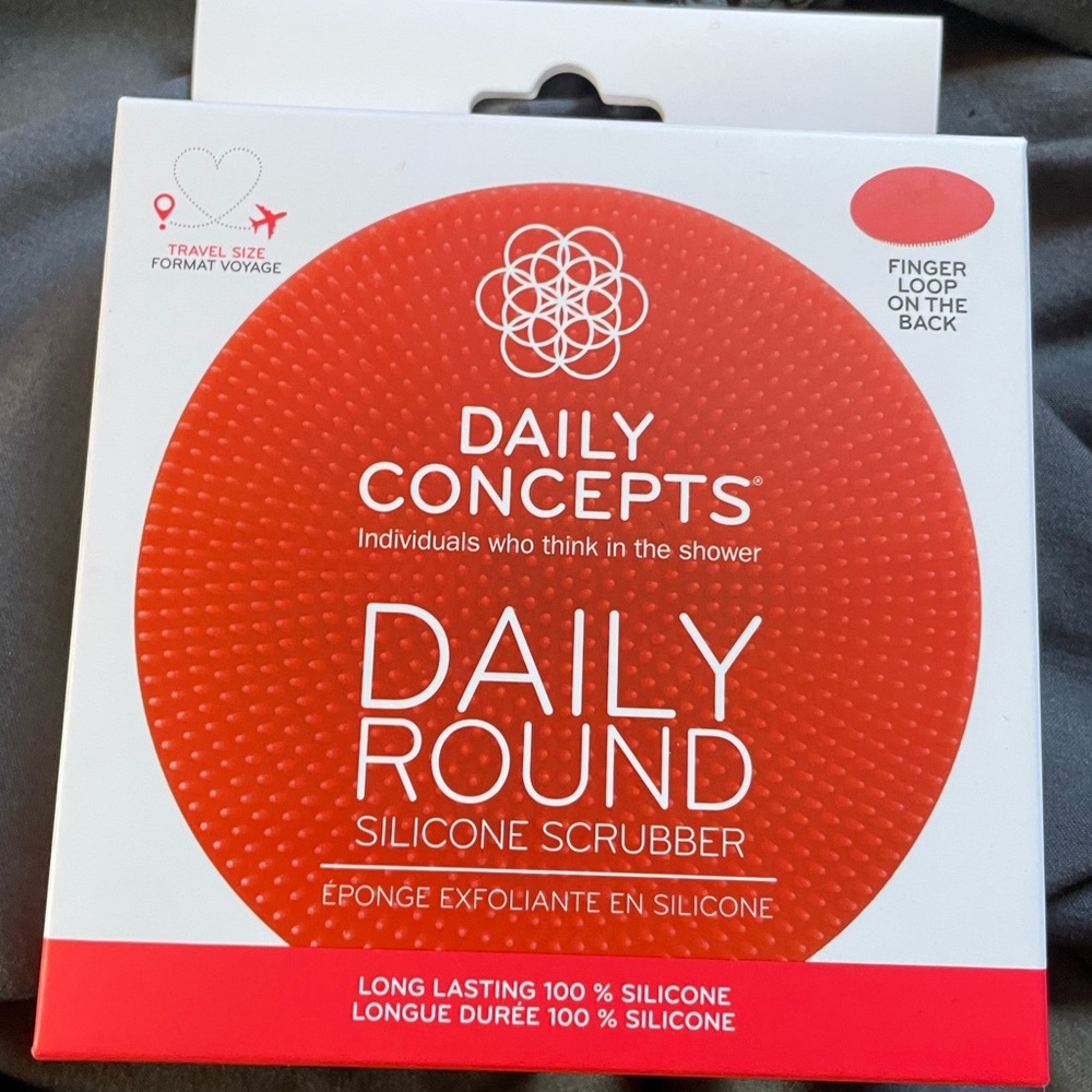 NIB Daily Concepts Silicone Body Scrubber